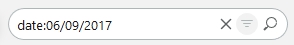 This operator allows you to locate pages that were created on a specific day or during a specific period.