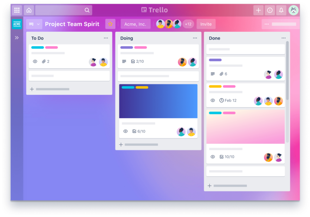 Trello is One of the Top 5 Online Workspaces for Effective Team Collaboration. Image powered by Nimbus Platform