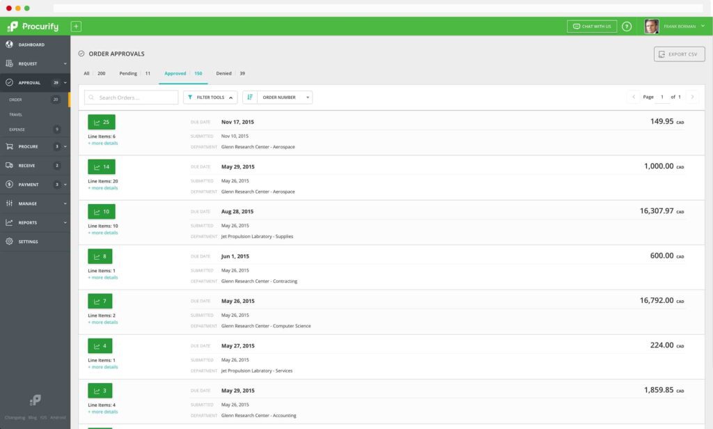 Procurify is In the Top 5 Vendor Portal Solutions in 2023. Image by Nimbus Platform