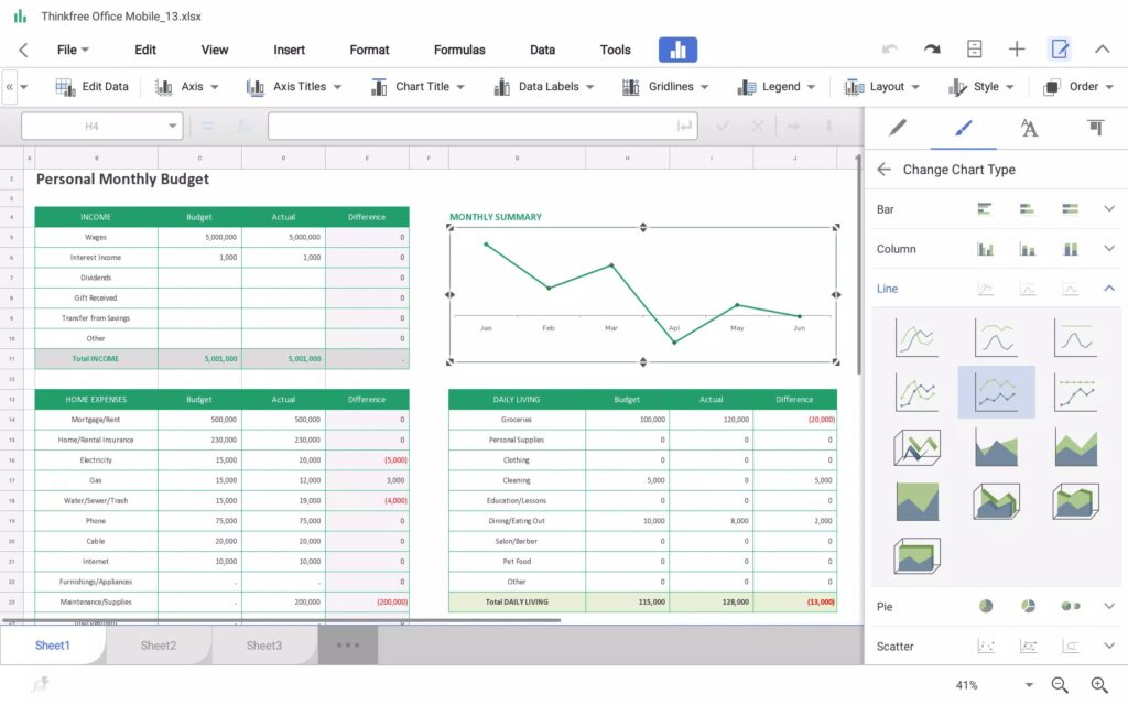 Hancom Office is One of the Top 7 Microsoft Excel Alternatives. Image powered by Nimbus Platform