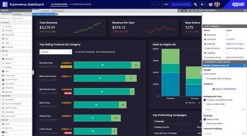 Appian is In the List of 11 Top Zoho Creator Alternatives. Image by Nimbus Platform