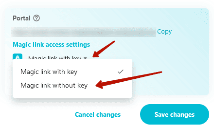How to disable the key. Image powered by Nimbus Platform