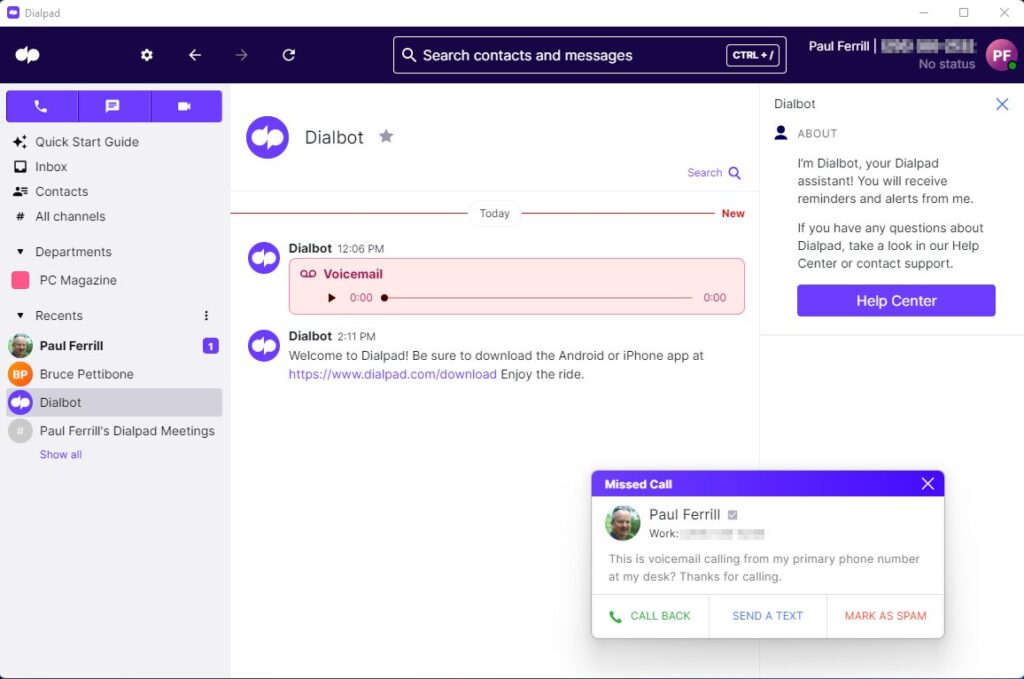 Dialpad is one of the Best 8 Customer Engagement Software Solution in 2023. Image by Nimbus