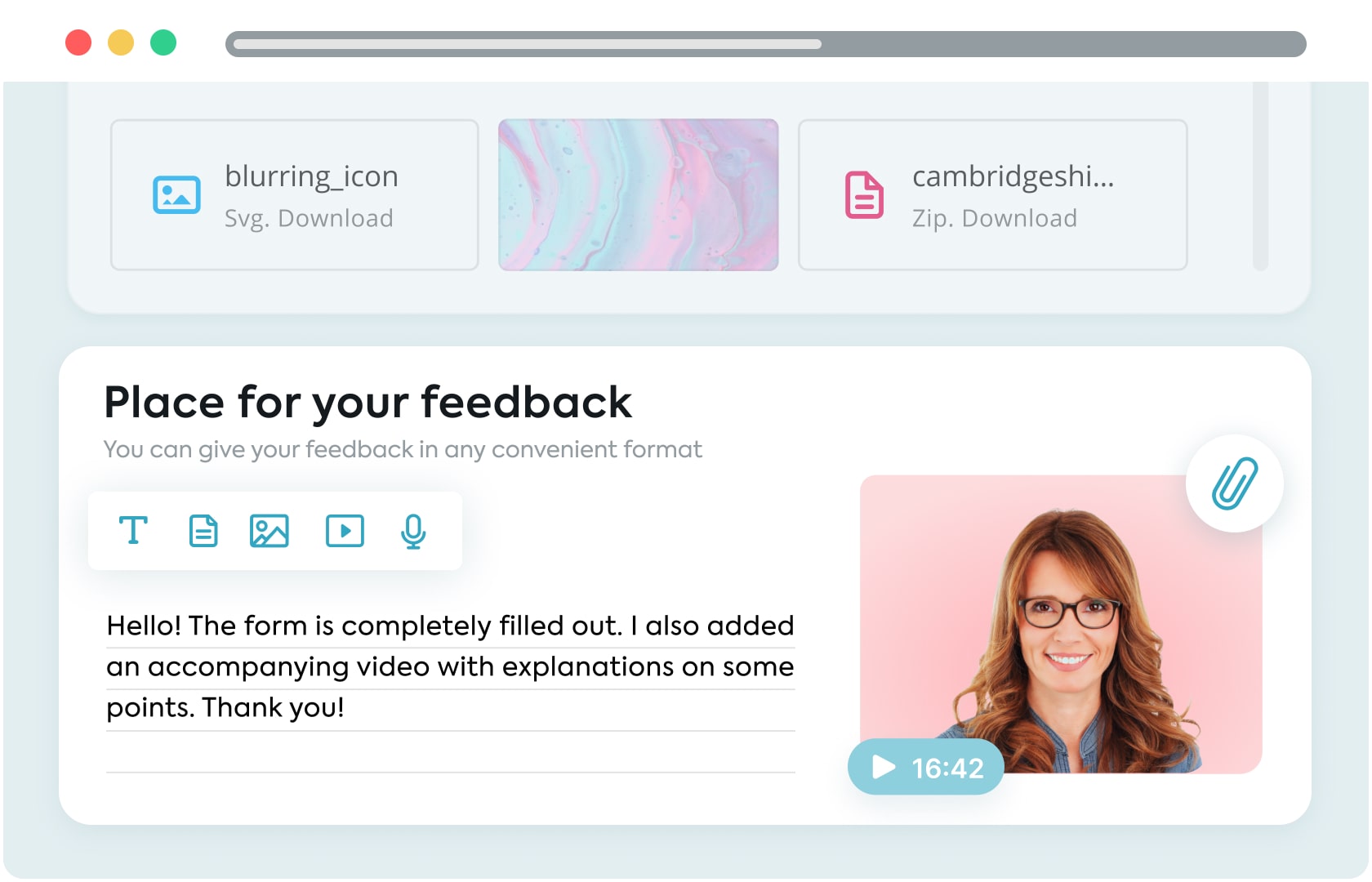 Easier Feedback Management. Image by Nimbus Platform