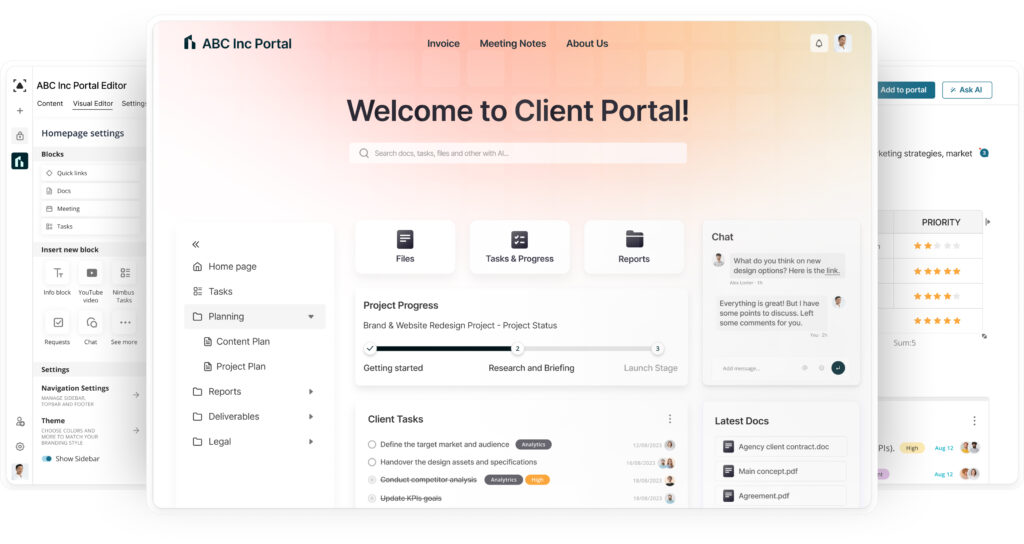 FuseBase: an Example of a Powerful Customer Portal. Image by FuseBase