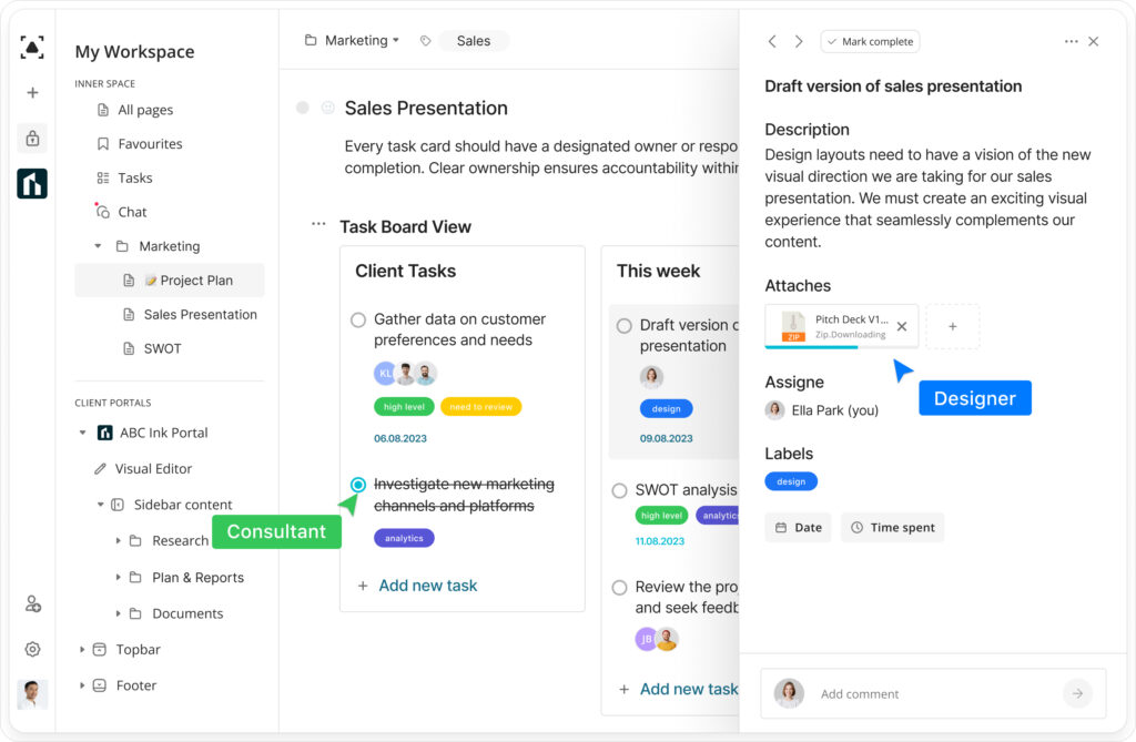 Workplace productivity may be significantly boosted when FuseBase is leveraged to facilitate better team communication. Image by FuseBase