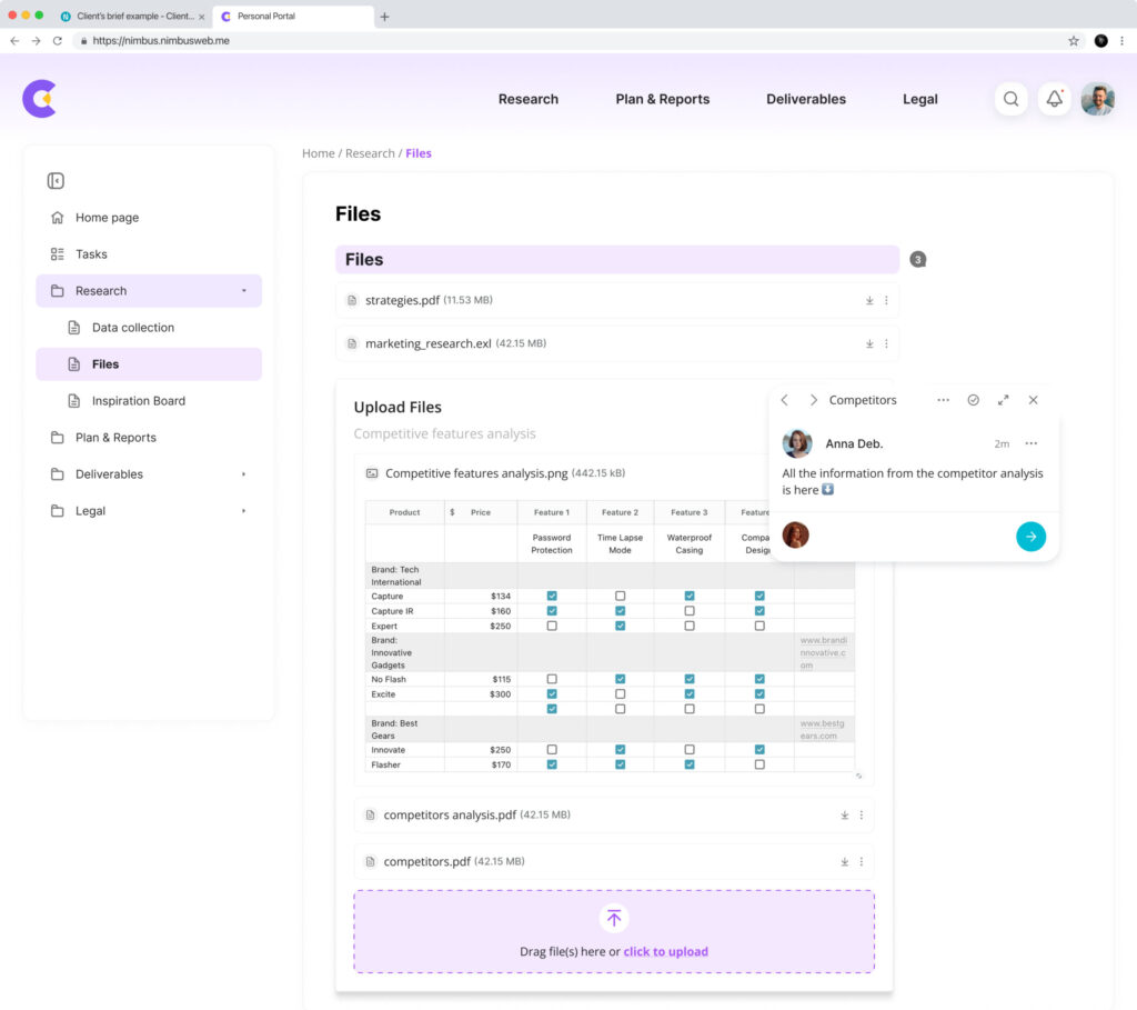 FuseBase is One of the Top 7 Microsoft Excel Alternatives. Image powered by FuseBase 
