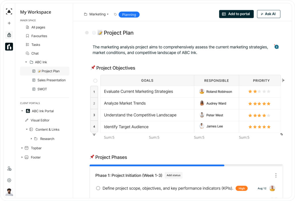 FuseBase is one of the Best ClickUp Alternatives in 2024. Image by FuseBase