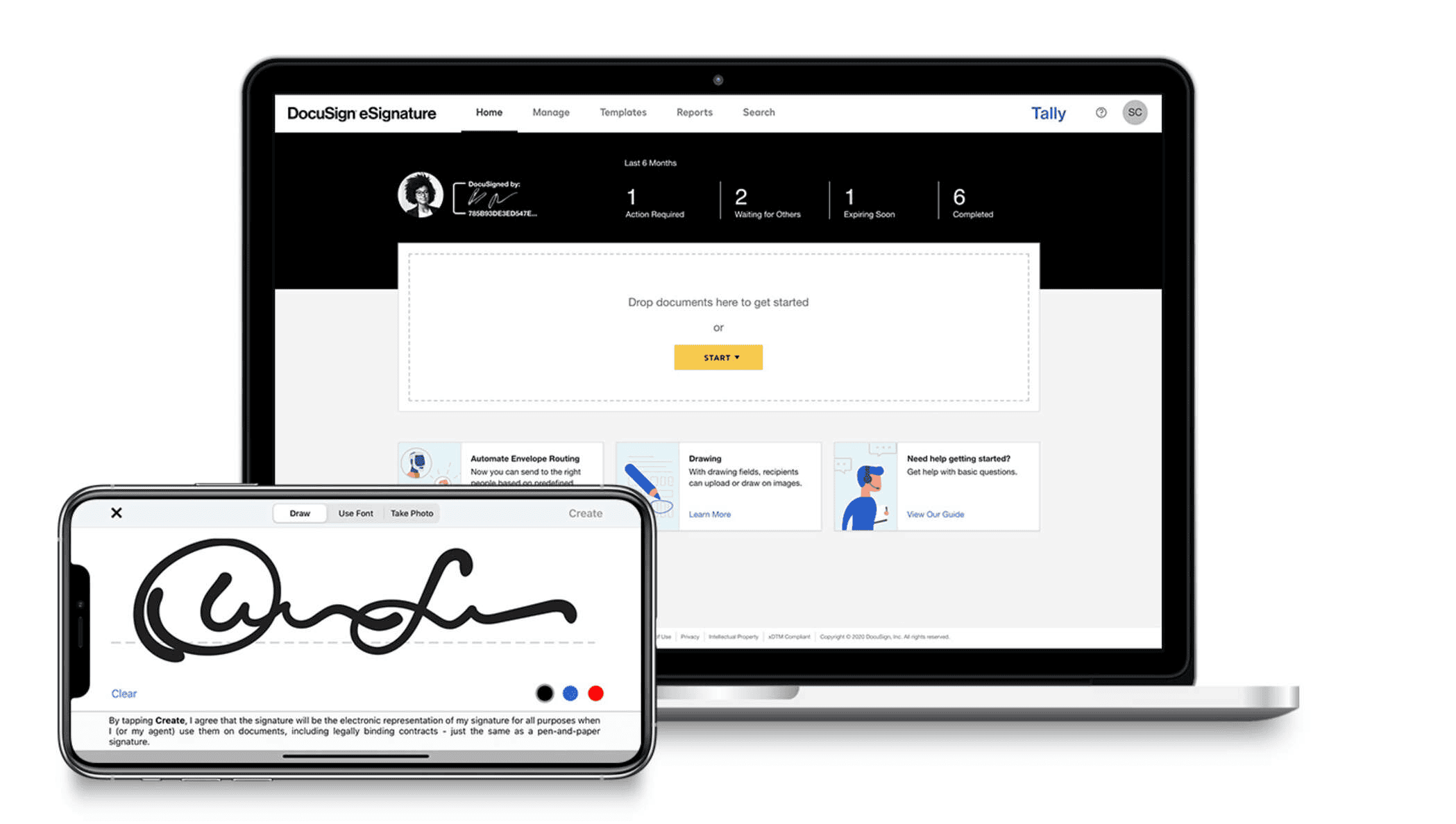 DocuSign as an alternative to Sign. Image powered by FuseBase.